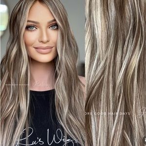 Lu’s Silk Top Human Hair Topper 20”